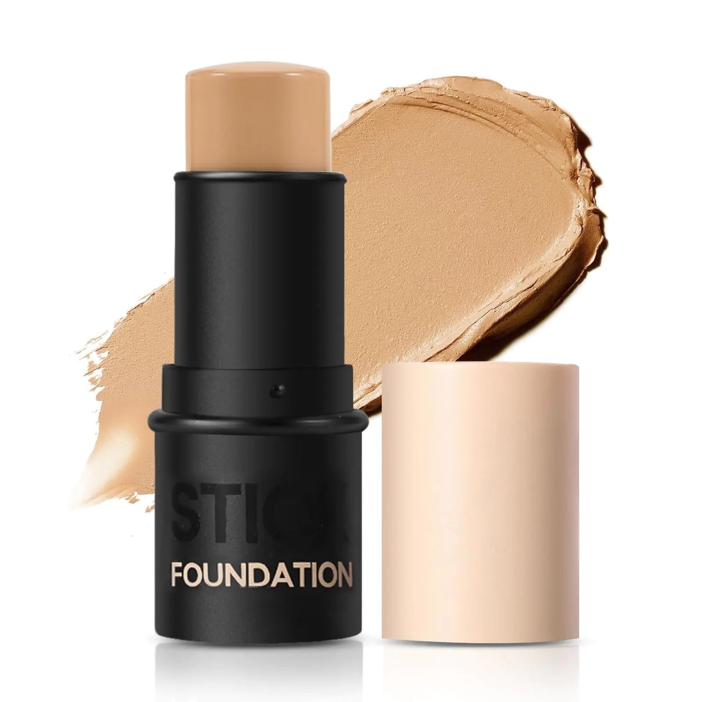 AFGHOUZ Matte Foundation Stick Cream Face Foundation Concealer Makeup Stick Waterproof Base Makeup for Women Natural Finish