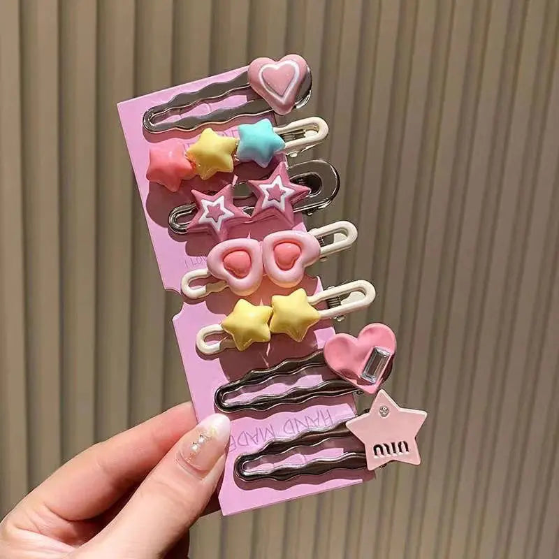 Y2K Star Hair Clips 2023 - Sweet Cool Accessories