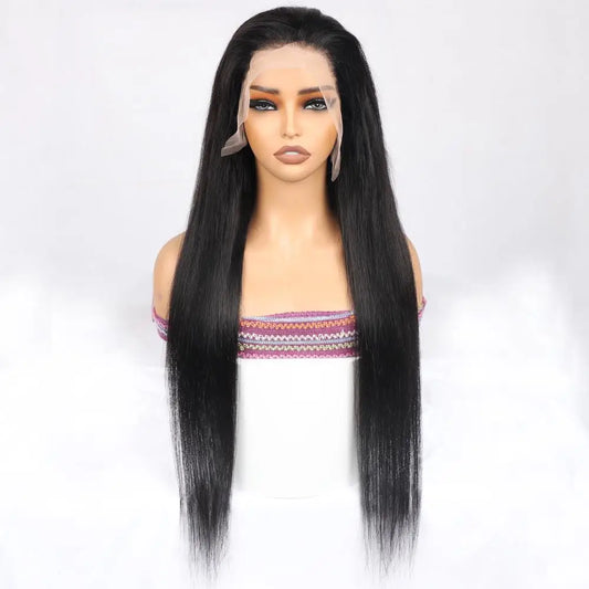 13x4 Straight Lace Front Wigs Human Hair Straight HD Full Lace Wigs Human Hair Pre Plucked With Baby Hair 14-38inch For Women