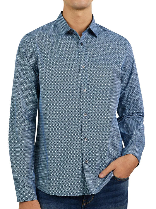 DKNY Men's Premium Stretch Dress Shirt