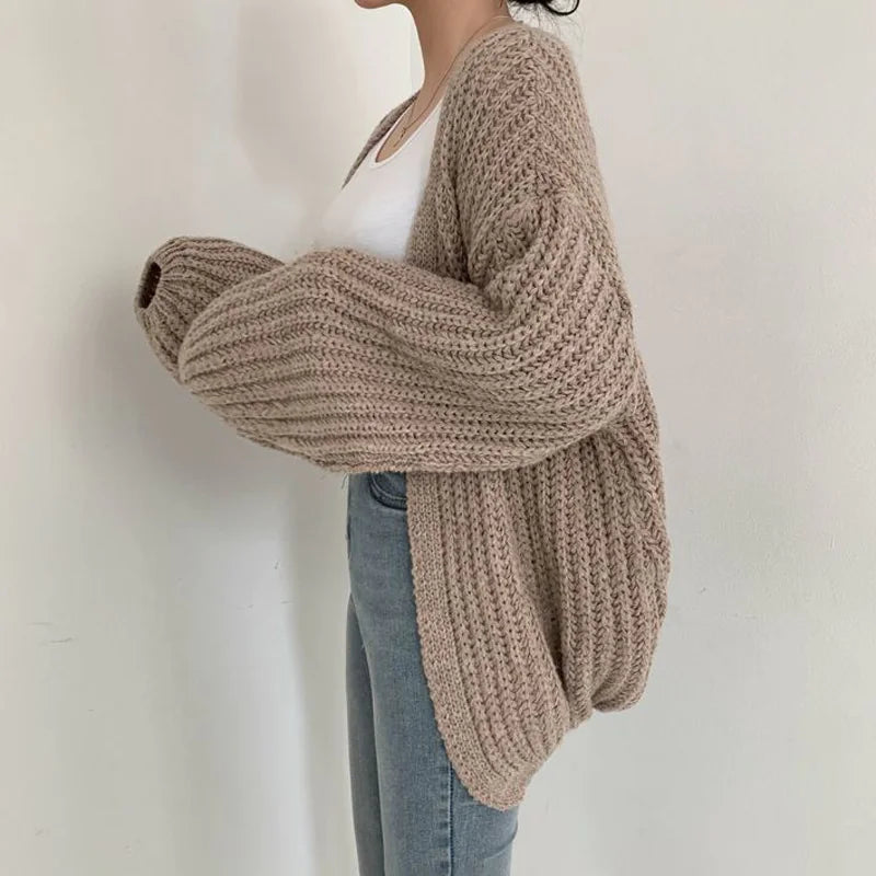 Women's Casual Retro Y2K Sweater Cardigan