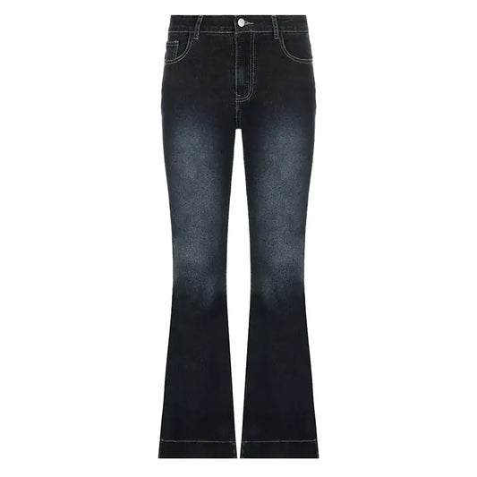 Elegant Women's Denim Trousers