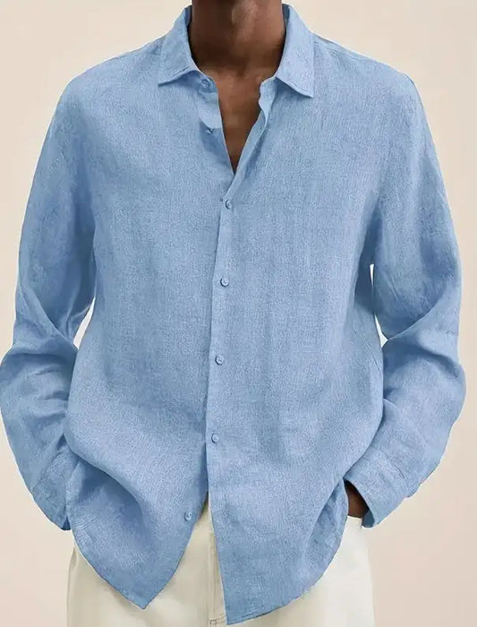 Elegant Stand Collar Shirt