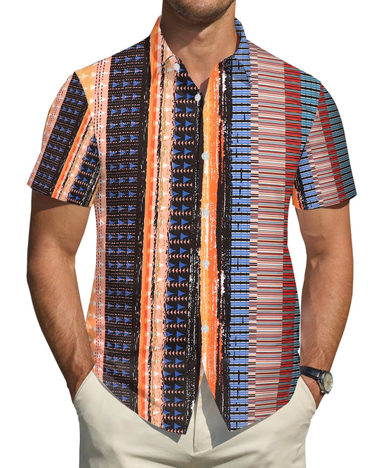 Men's Premium Tropical Aloha Shirt