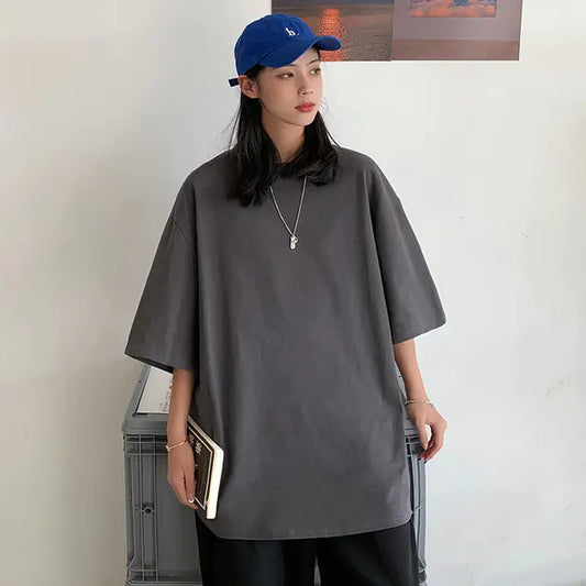 Elegant Y2K Summer Oversized Tee