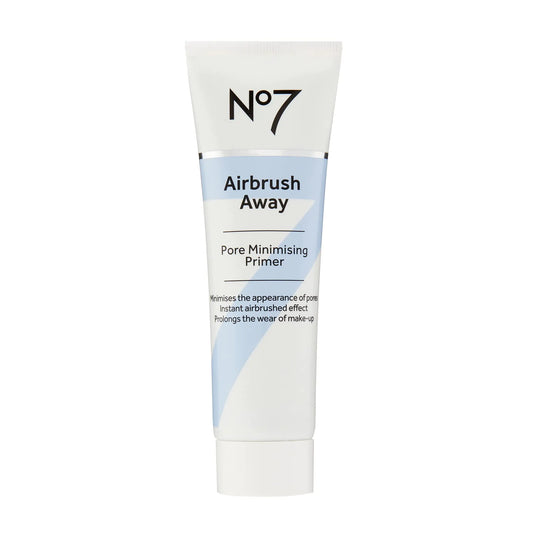No7 Airbrush Away Pore Minimizing Facial Primer - Lightweight Matte Primer & Pore Minimizer for Face - Makeup Primer for Oily Skin (30ml)