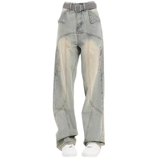 Vintage Elegance Straight Jeans